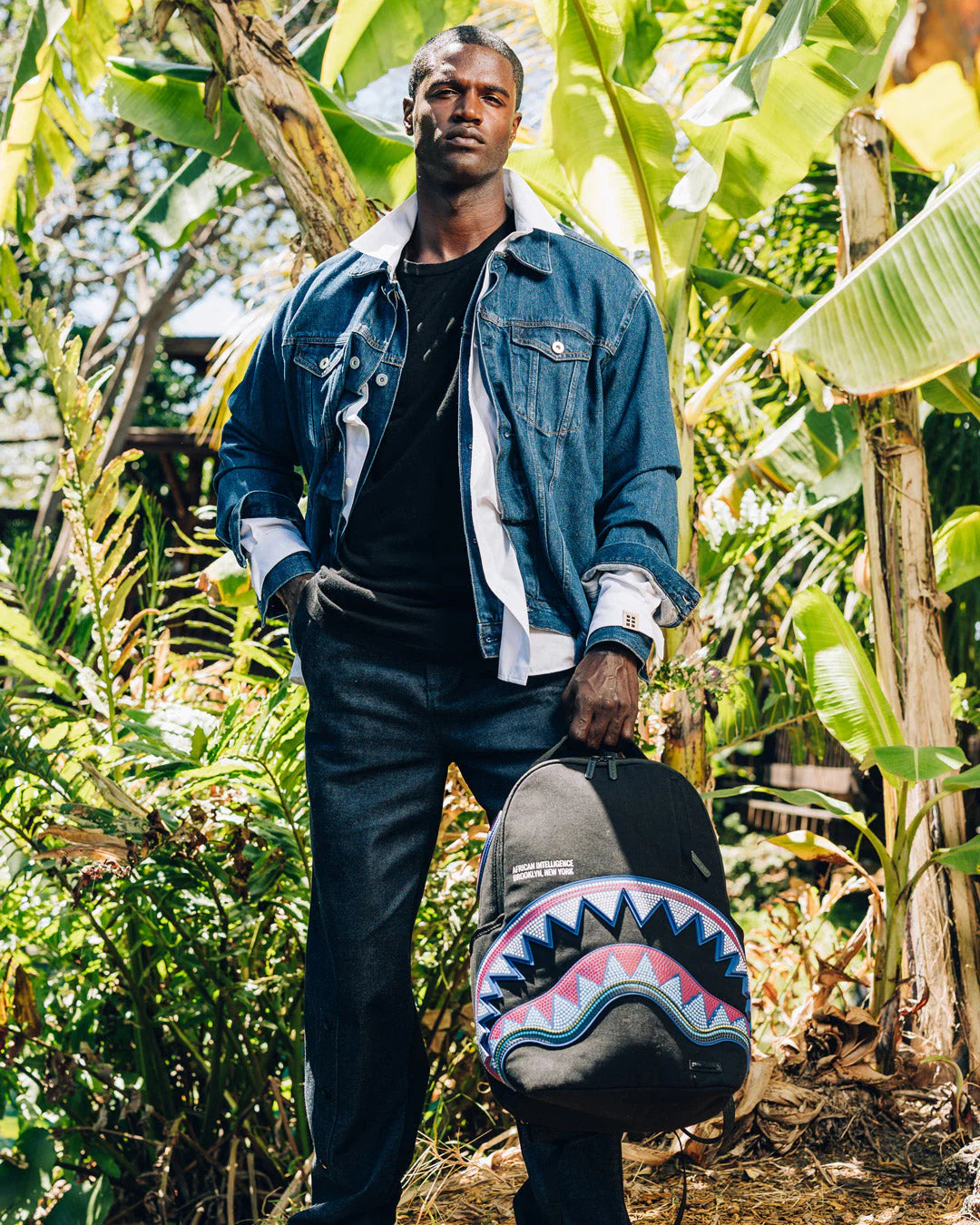 A.I. AFRICAN INTELLIGENCE BORN AND RAISED BACKPACK - SANDFLOWER COLLAB - Image 20