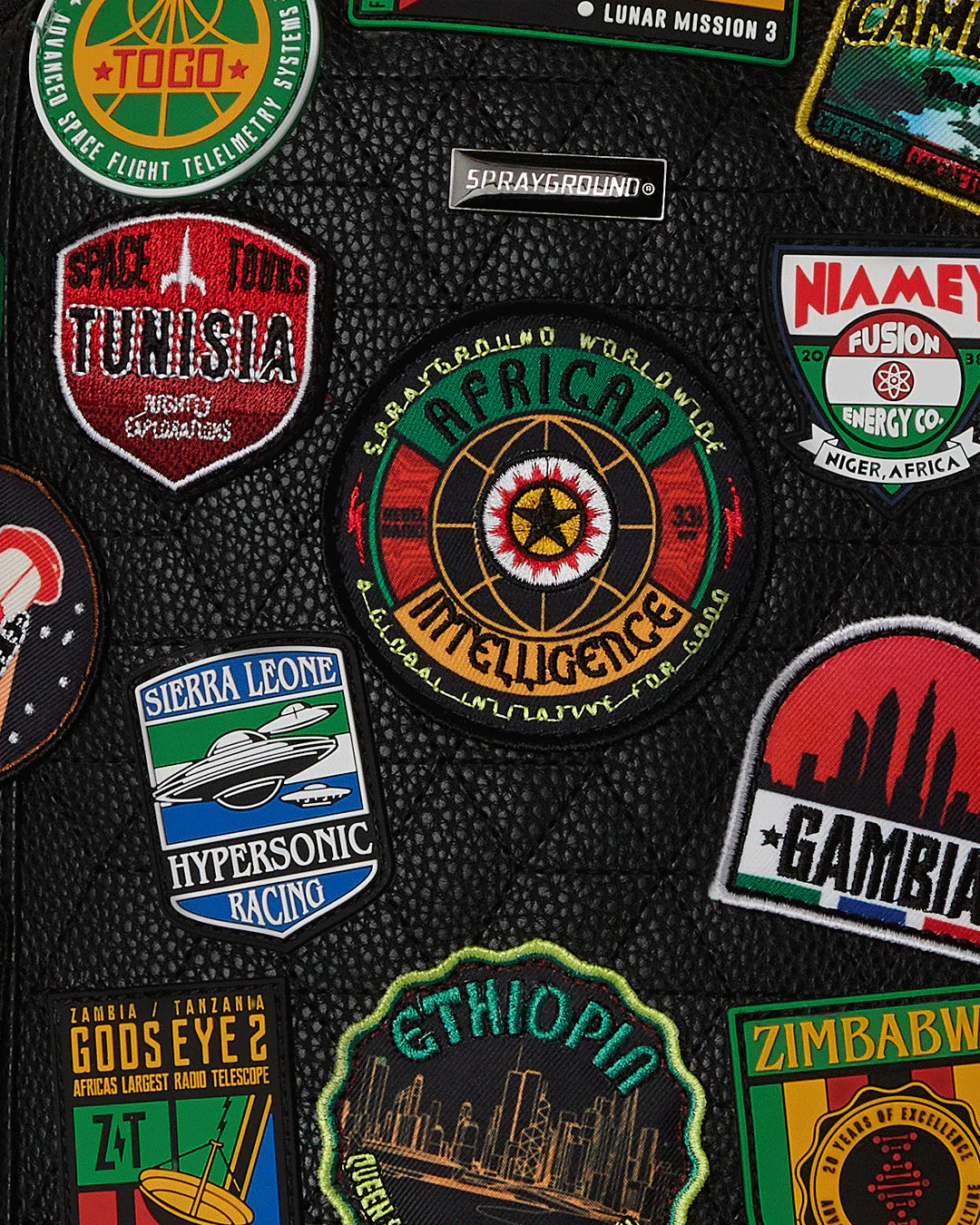 A.I. THE 54 (PATCHES OF AFRICA) CARGO BACKPACK - Image 11