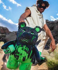 Alternative view of DRIP BEAR MONEYBEAR TEDDYBEAR BACKPACK