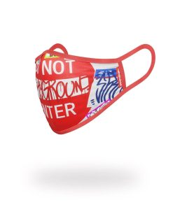 Alternative view of DO NOT ENTER FORM-FITTING MASK