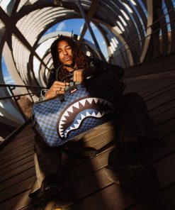Alternative view of MIDNIGHT MAGIC SHARKS IN PARIS DUFFLE