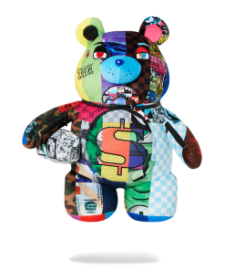 SHARK MASTERPIECES MONEYBEAR TEDDYBEAR BACKPACK