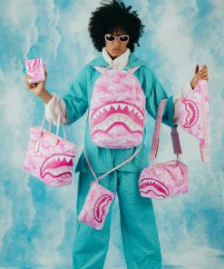 Alternative view of FURRROCIOUS IN PINK MINI DUFFLE
