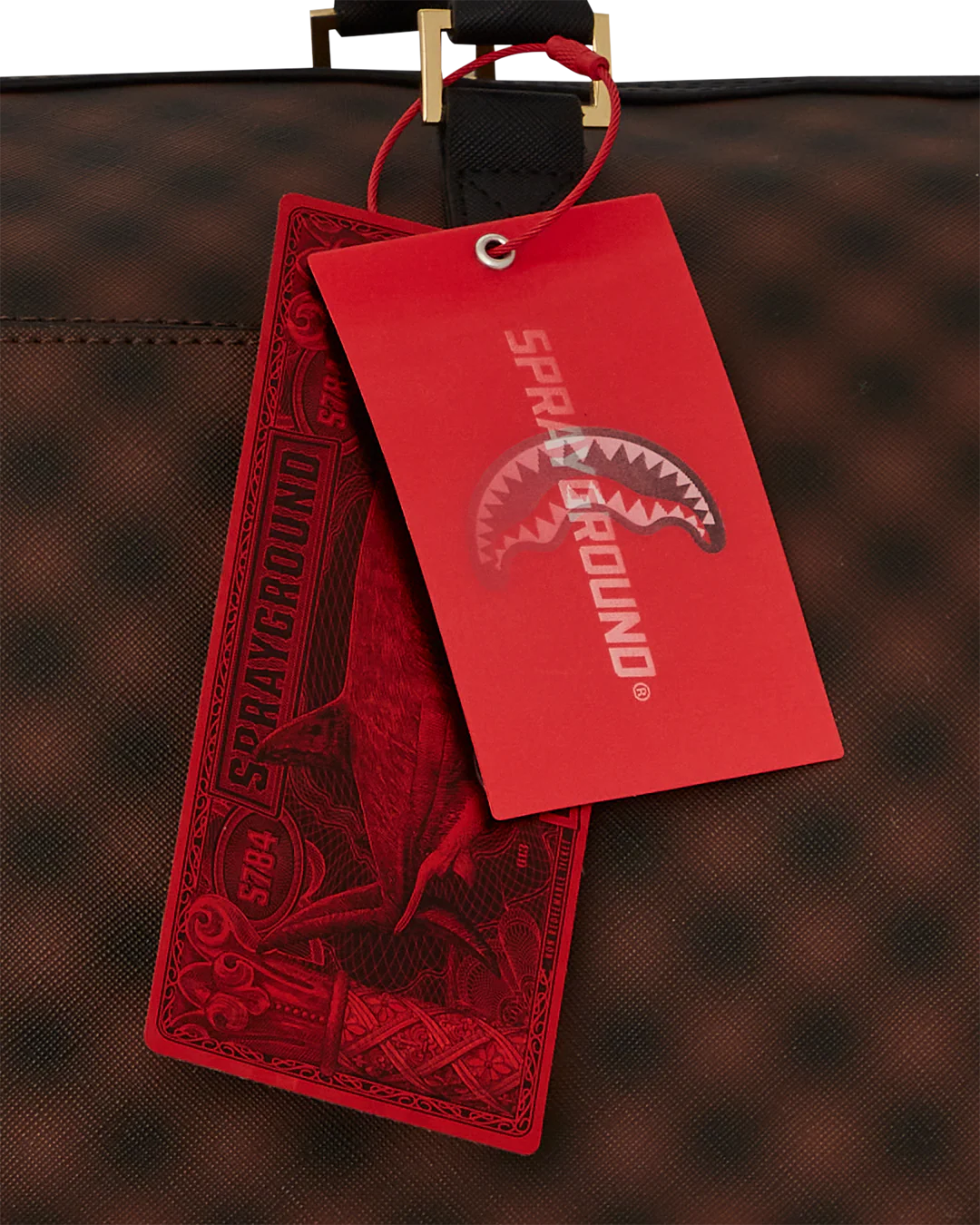 SHARKS IN PARIS BLUR EFFECT DUFFLE - Image 13