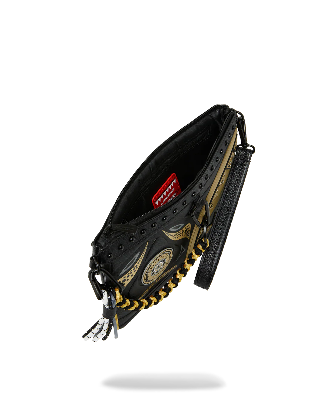 A.I. AFRICAN INTELLIGENCE SHARKS OF THE GOLD OCEAN CROSSOVER CLUTCH - SANDFLOWER COLLAB - Image 8
