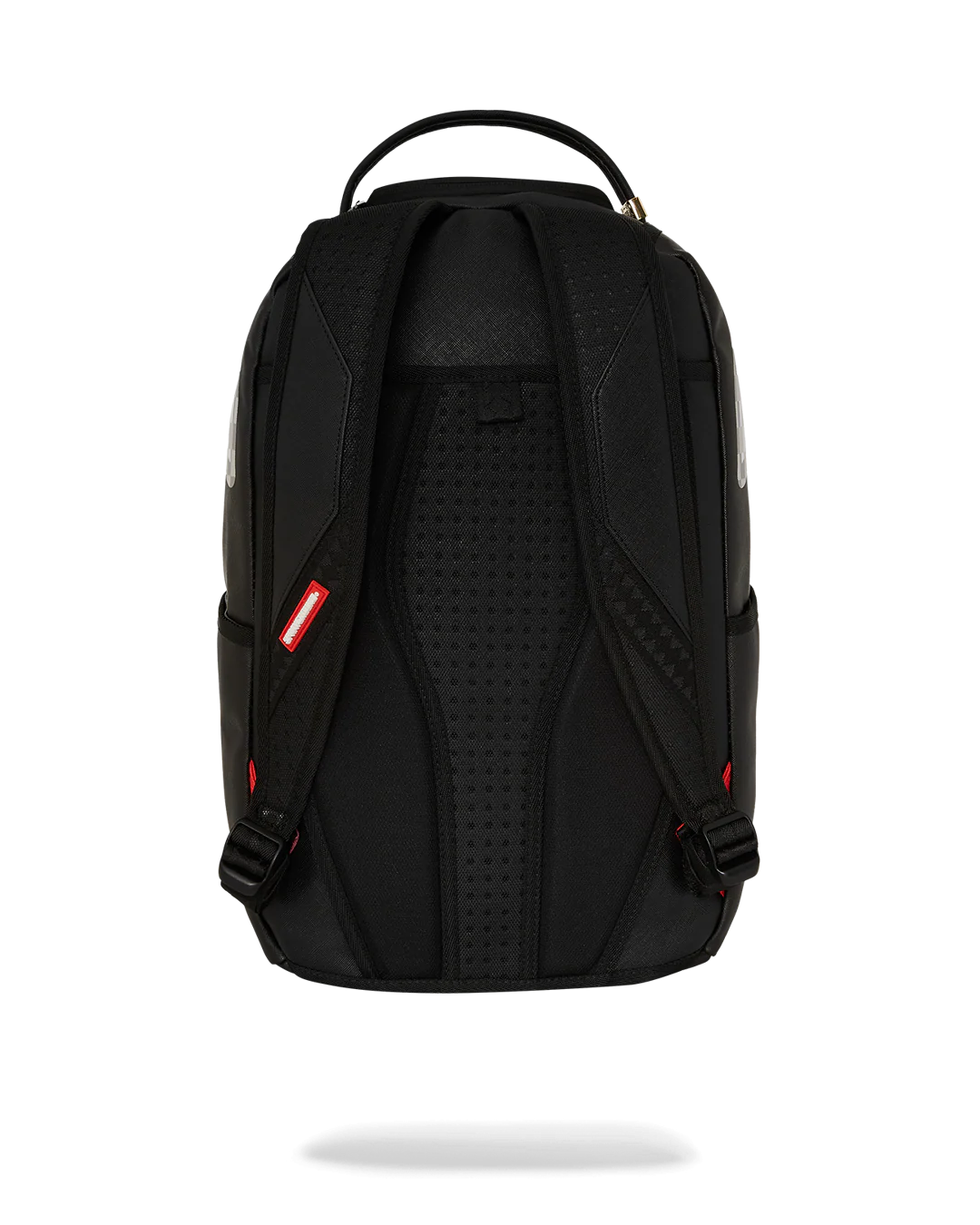 SHARK CENTRAL CREAM BLACK CHECK BACKPACK - Image 4