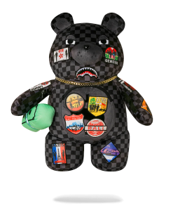 GLOBAL MOGUL UNLIMITED MILES MONEYBEAR TEDDYBEAR BACKPACK