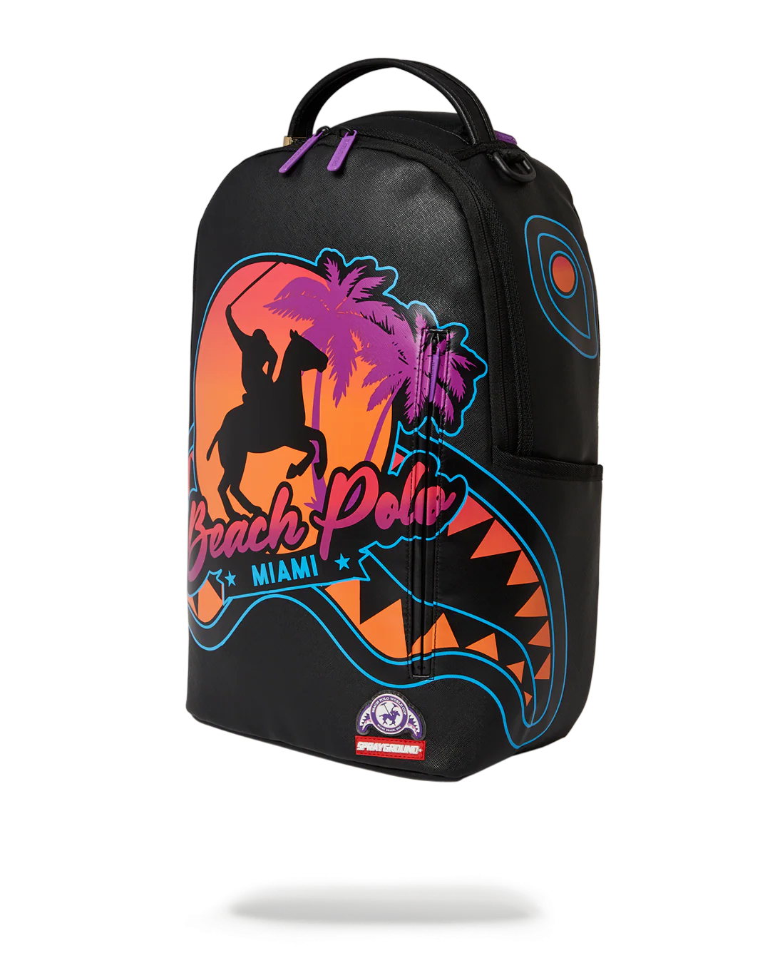 MIAMI BEACH POLO COLLAB BACKPACK (DLXV-BLACK) - Image 7