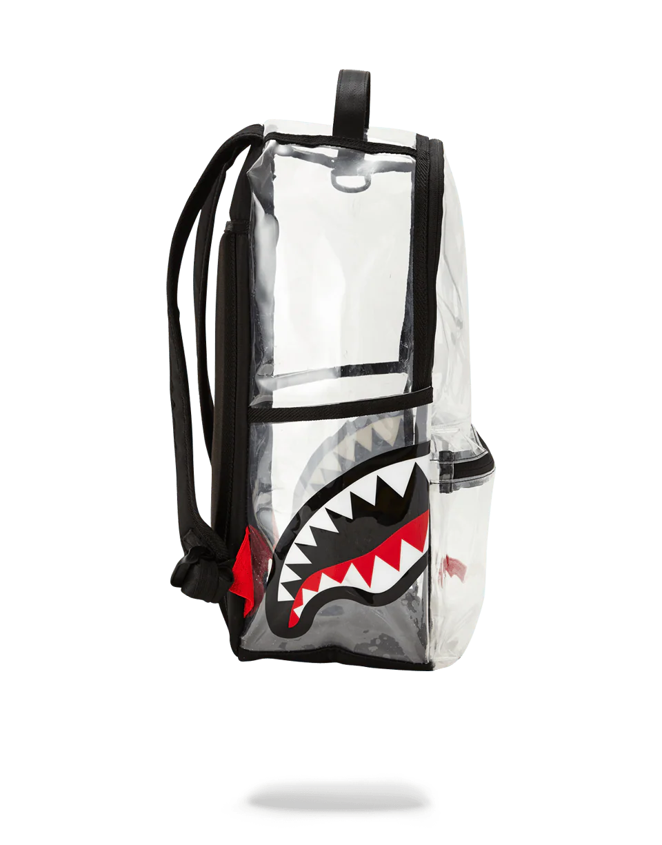 20/20 VISION DOUBLE CARGO SIDE SHARK CLEAR BACKPACK - Image 3