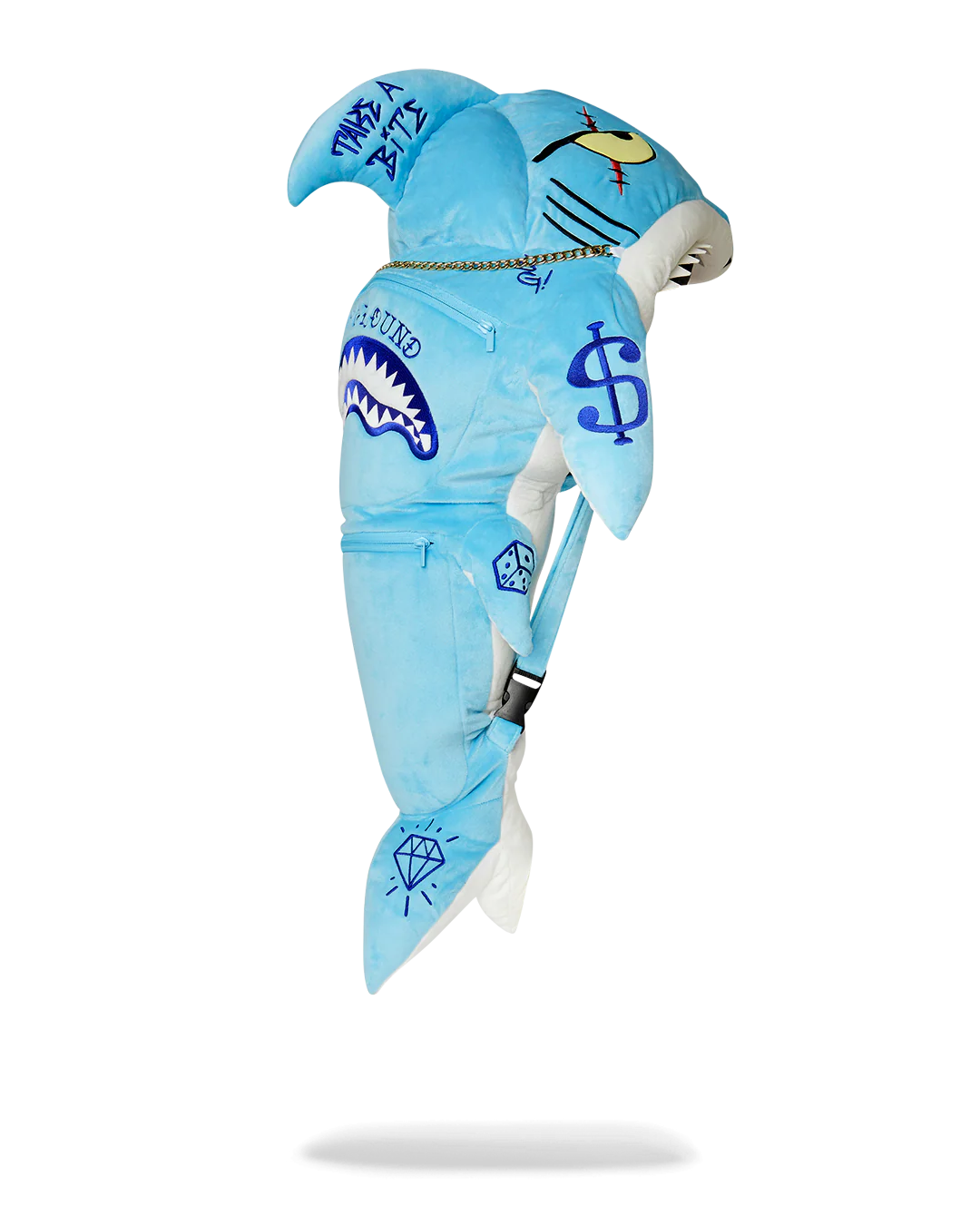 STUFFED SAVAGE HOODY BACKPACK SHARK - Image 11